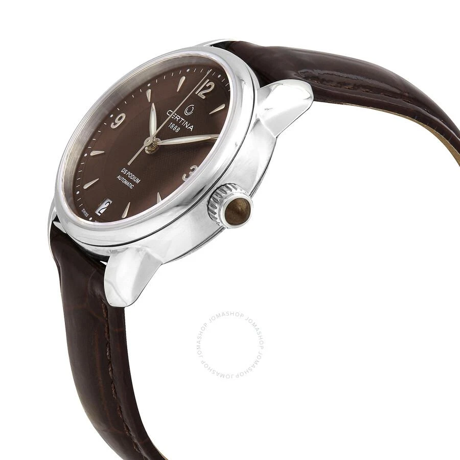 Certina DS Podium Automatic Brown Dial Ladies Watch C025.207.16.297.00 2