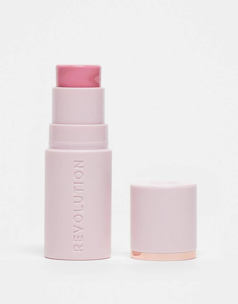 Revolution Revolution Skin Silk Marble Blush Stick Pinched Light Pink 1