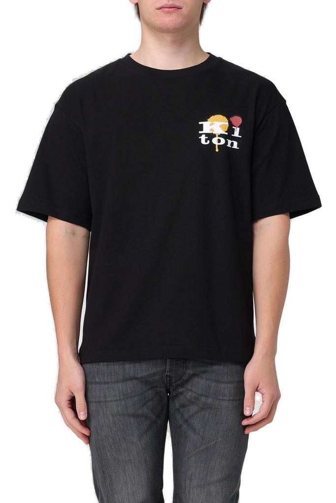 Kiton Kiton Logo Printed T-Shirt