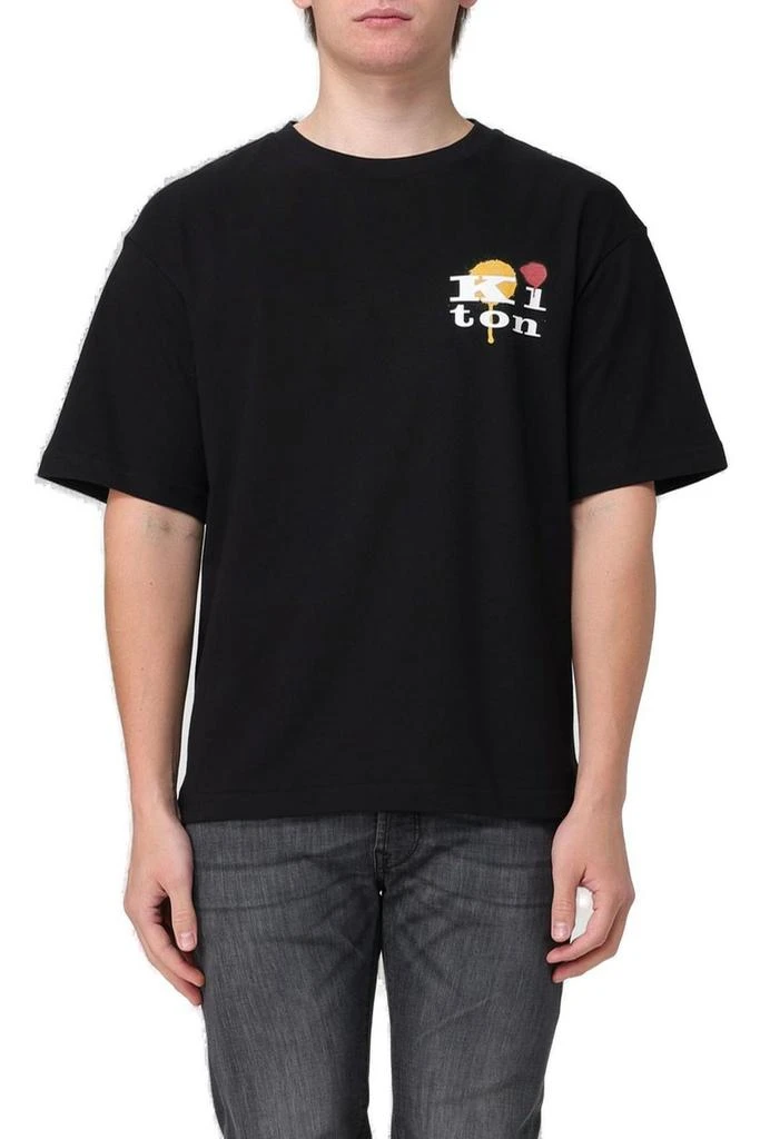 Kiton Kiton Logo Printed T-Shirt 1