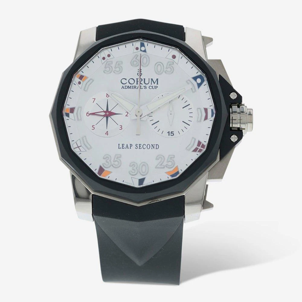 Corum Corum Admiral's Cup 48 Leap Second Titanium Automatic Men's Watch A895/00416 1