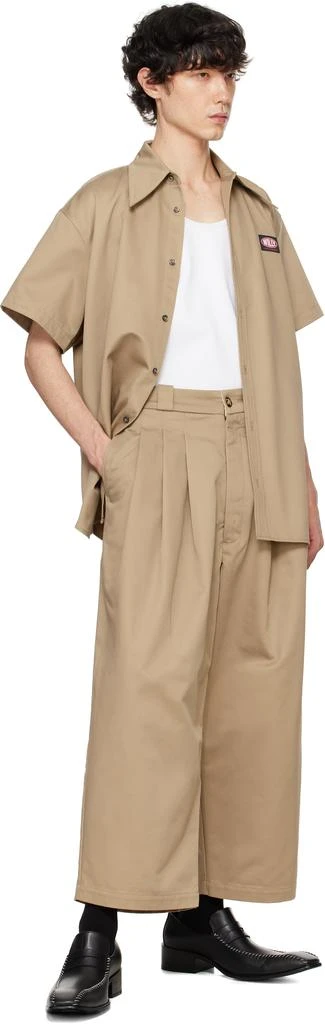 WILLY CHAVARRIA Khaki Borracho Work Trousers 4