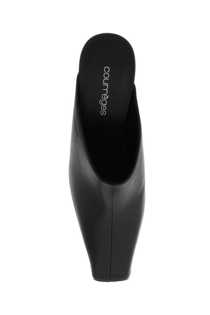 Courrèges Leather Mules For - Wedge Sandals - BeyondStyle