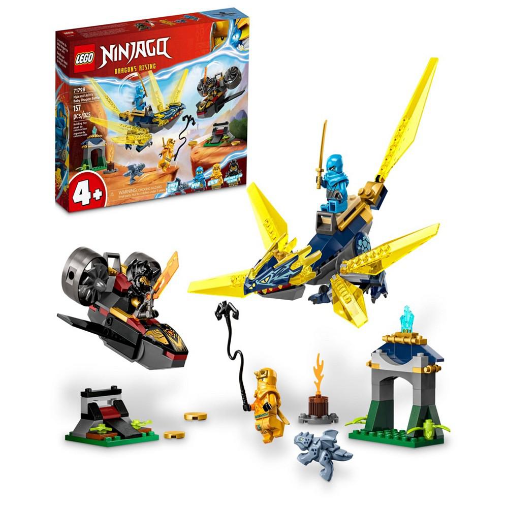 LEGO® Ninjago 71798 Nya and Arin's Baby Dragon Battle Toy Building Set