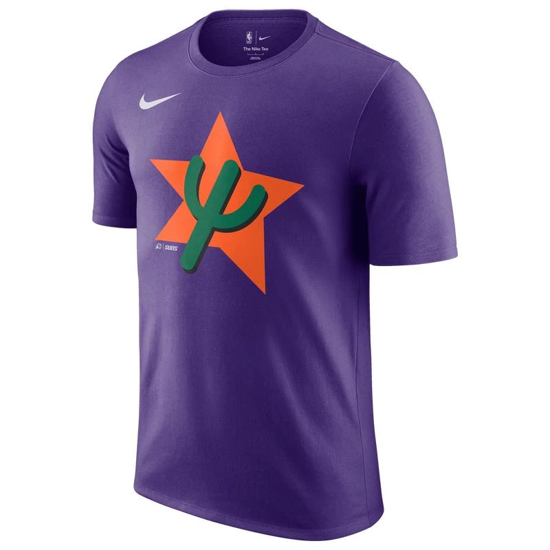 NIKE Nike Suns ES City Edition Short Sleeve Logo T-Shirt - Men's 1