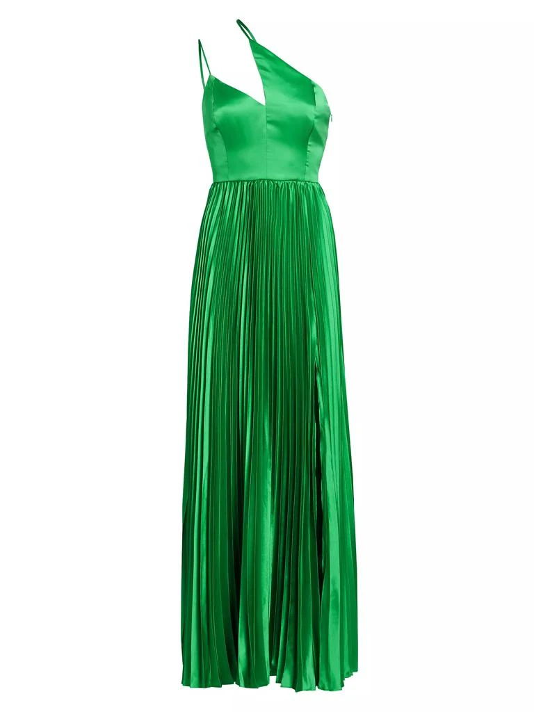 Amur Khari Pleated Asymmetric Gown 1