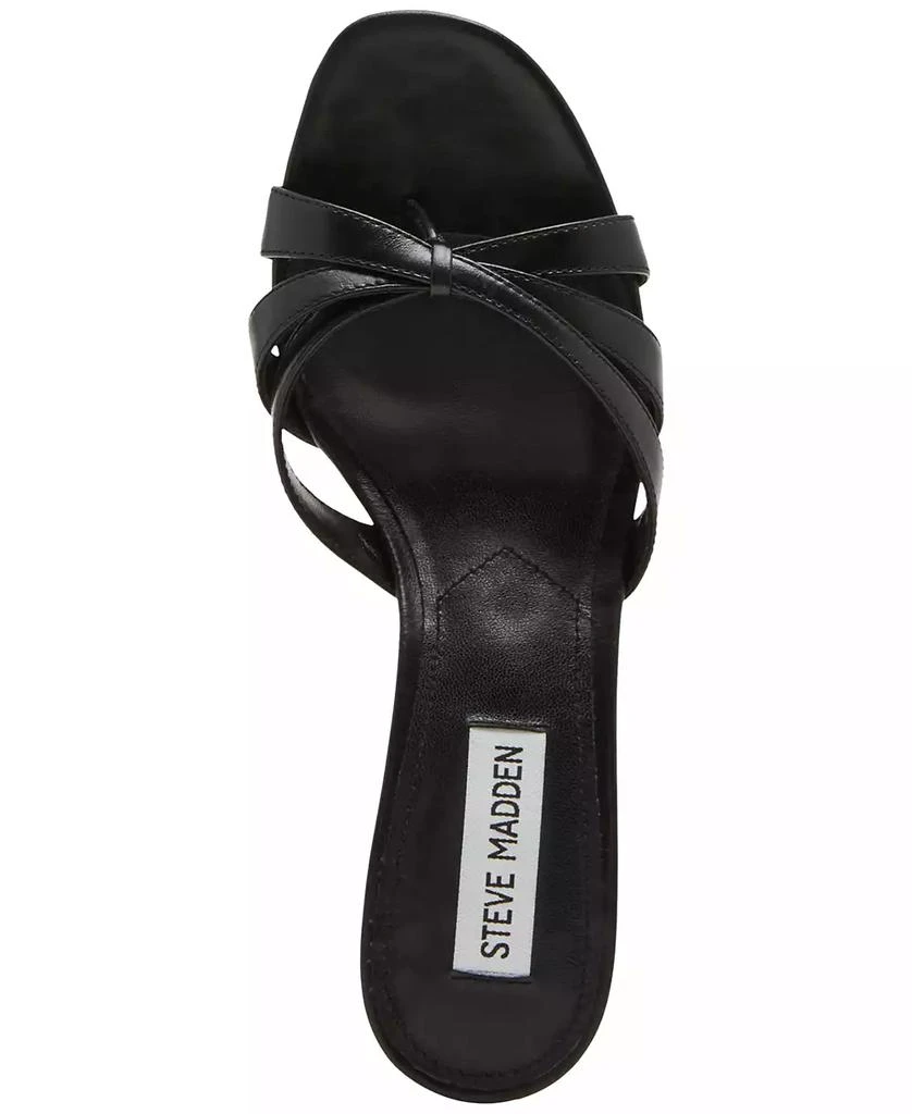 Steve Madden Women's Cary Strappy Kitten-Heel Mule Sandals 5