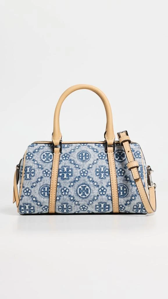 Tory Burch Tory Burch Women
s T Monogram Denim Mini Barrel Bag 3