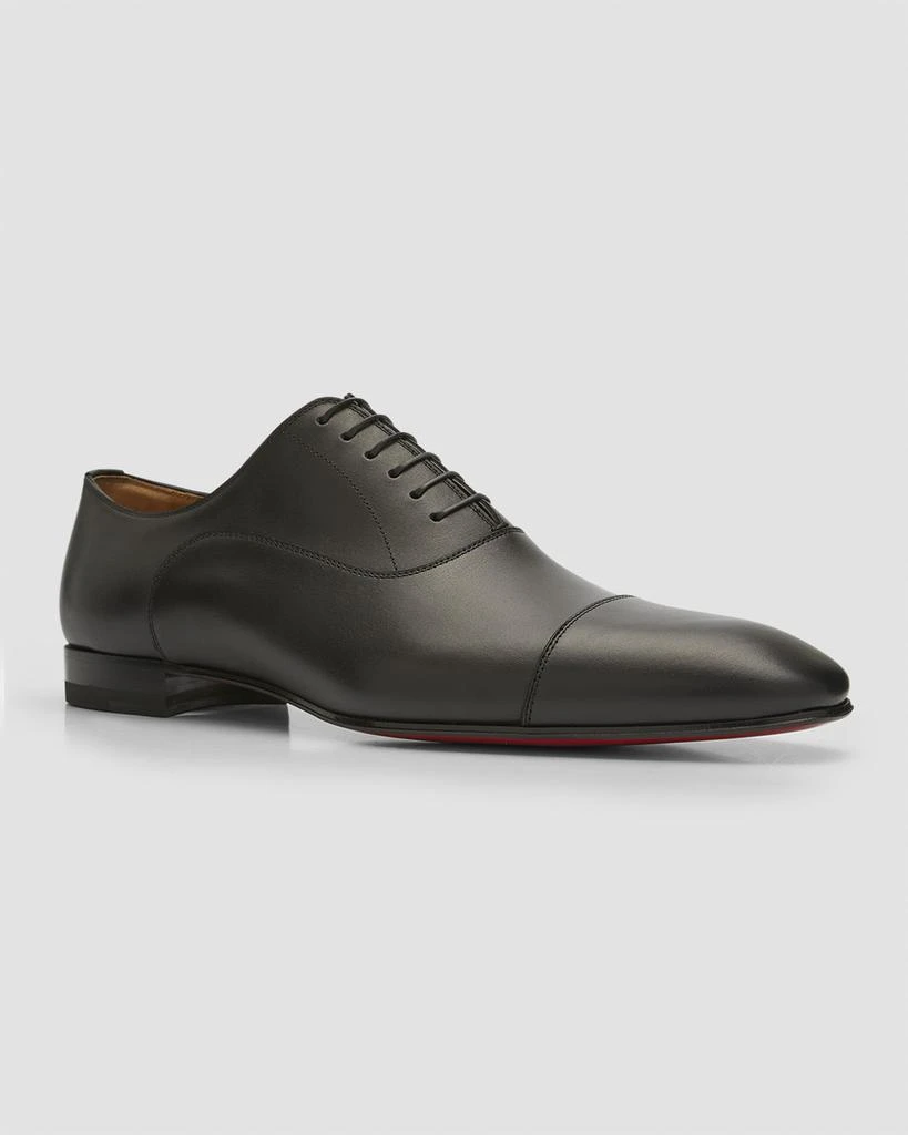 Christian Louboutin Greggo Men's Lace-Up Leather Dress Shoes 3