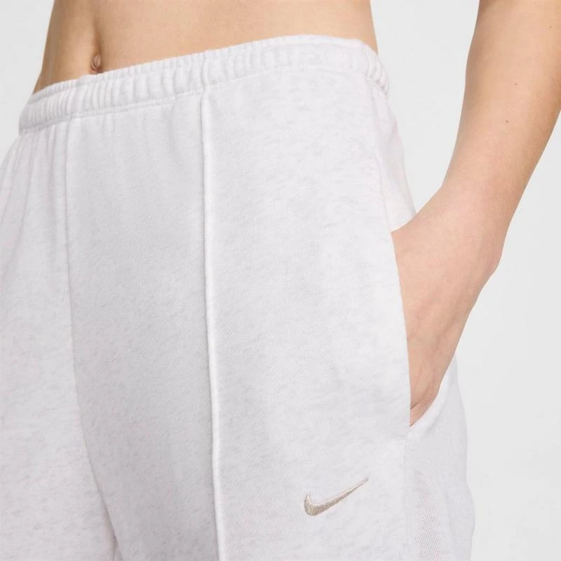NIKE Women's Nike Sportswear Chill Mid-Rise French Terry Open-Hem Sweatpants 5