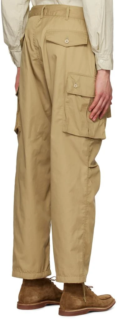 Engineered Garments Tan Bellows Pockets Cargo Pants 3