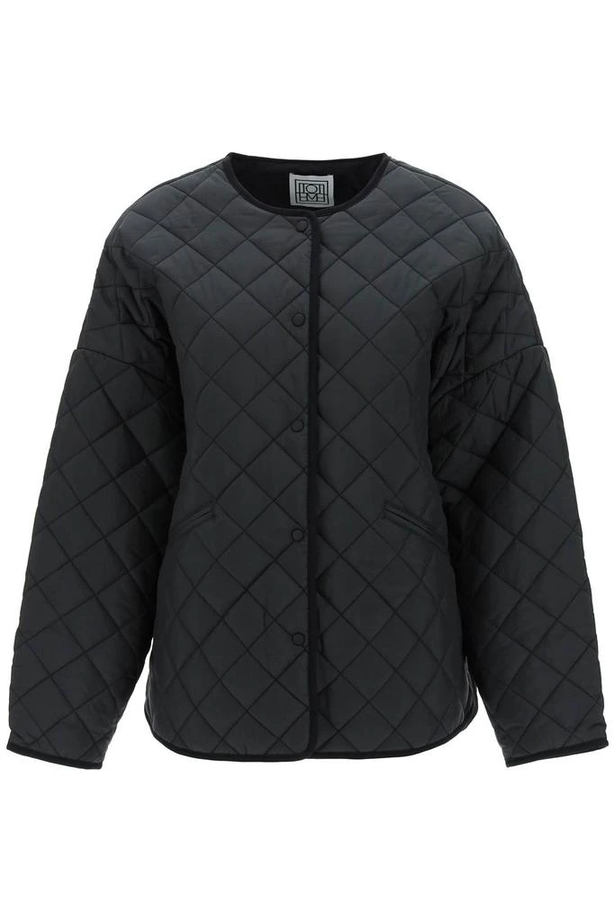 Totême quilted boxy jacket 1
