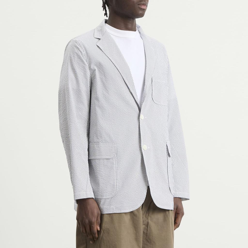 Shop Beams Plus 3 Button COOLMAX® Seersucker Blazer on Sale at