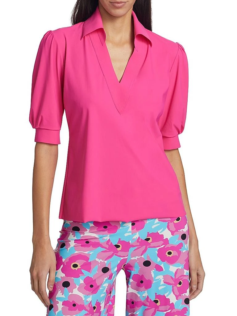 Chiara Boni Fadatess Puff-Sleeve Top 3