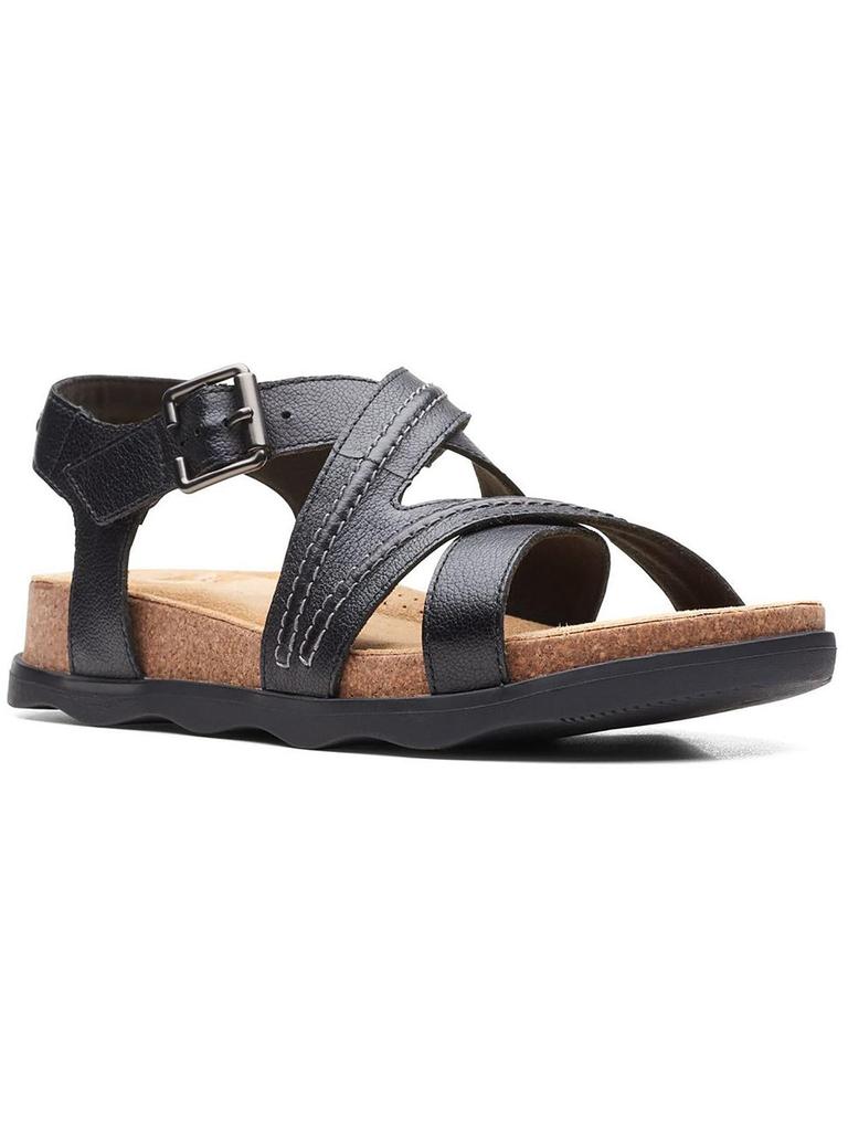 Clarks sandals with ankle strap on sale