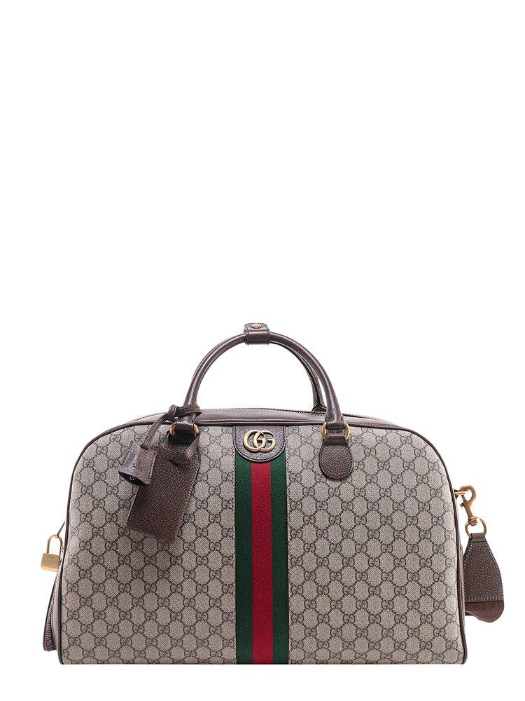 Gucci Gucci GG Supreme Web Band Duffle Bag 1