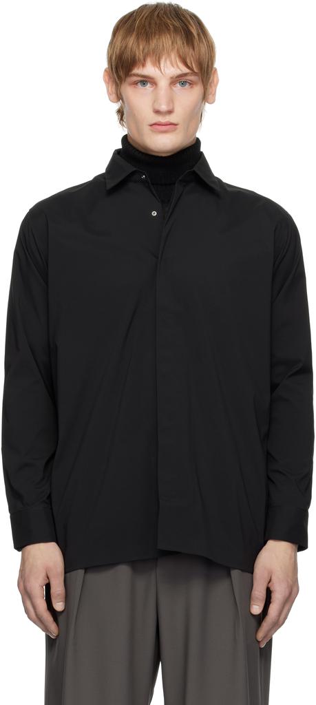 DESCENTE Black Primeflex Long Sleeve Shirt
