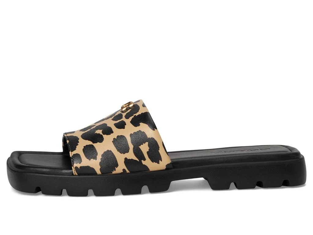 Coach Florence Sandal with Leopard Print 4