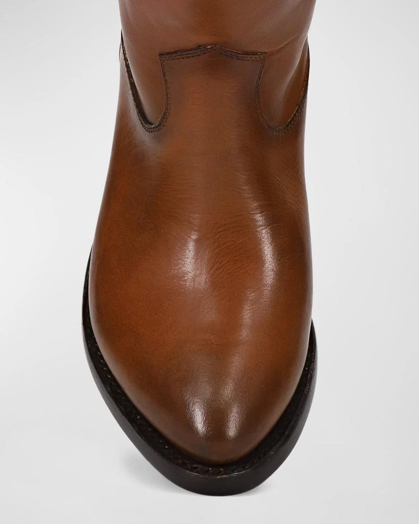 Frye Billy Daisy Leather Tall Western Boots 3