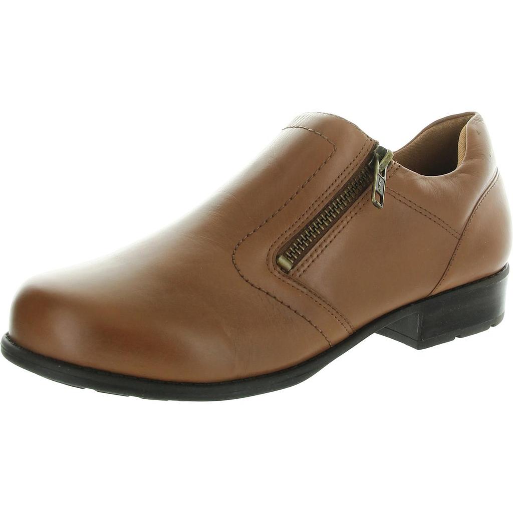 Walking Cradles Womens Zipper Leather Shooties