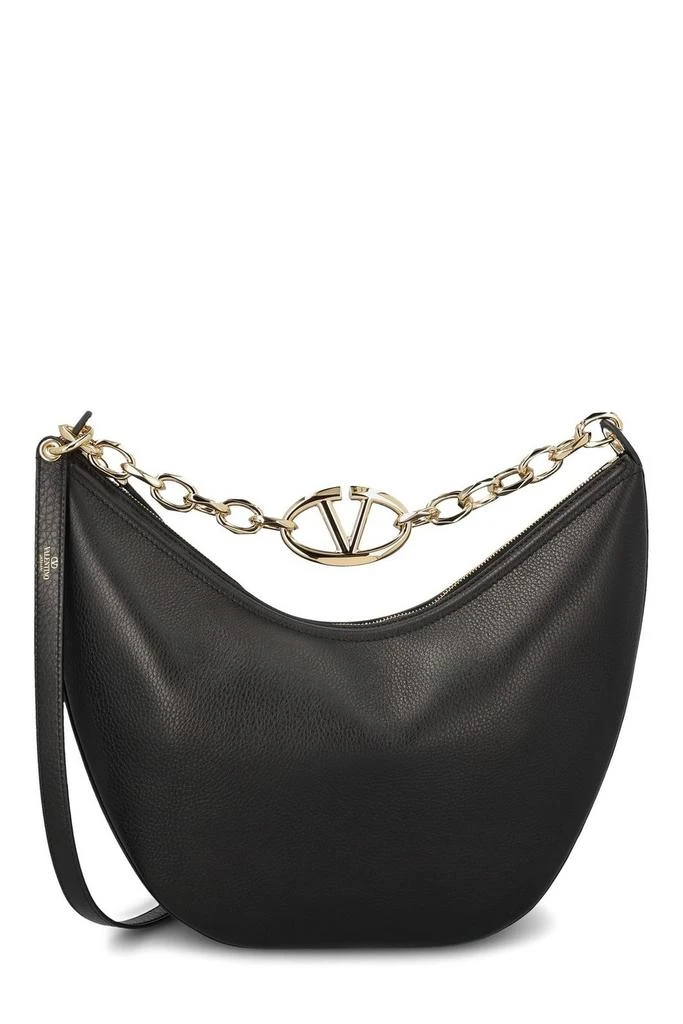 Valentino Valentino VLogo Moon Zip-Up Medium Shoulder Bag 1