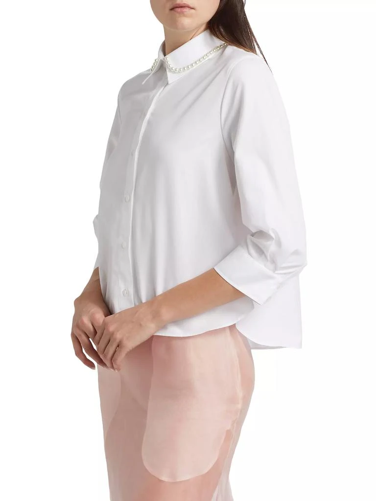 Simone Rocha Embellished Button-Front Shirt 4