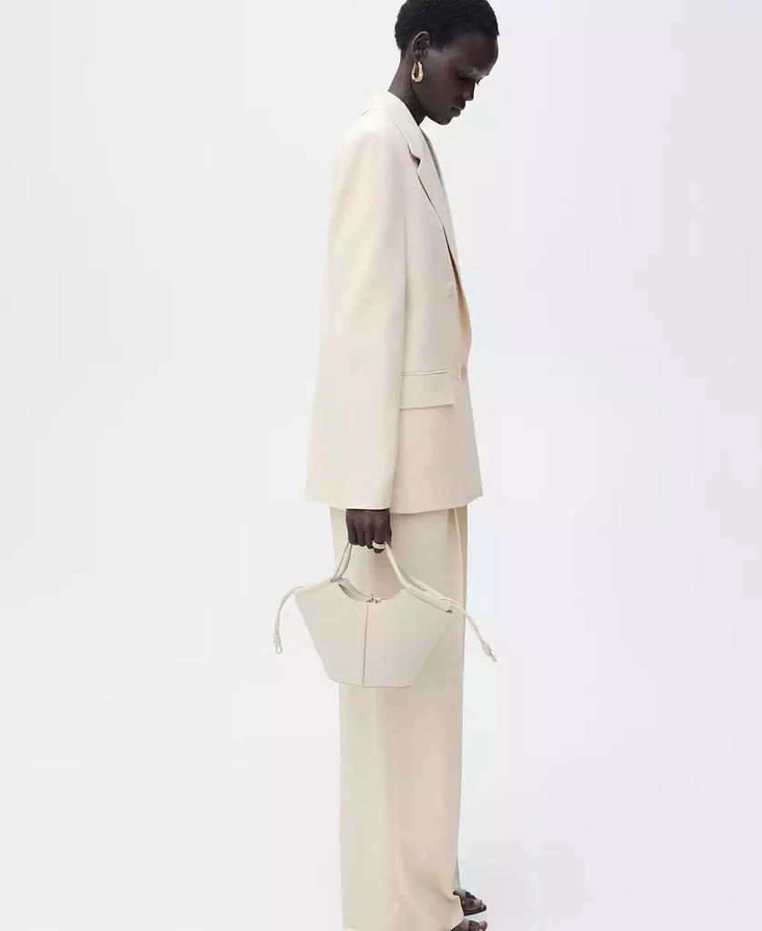 Mango Women's Double-Breasted Suit Jacket 4