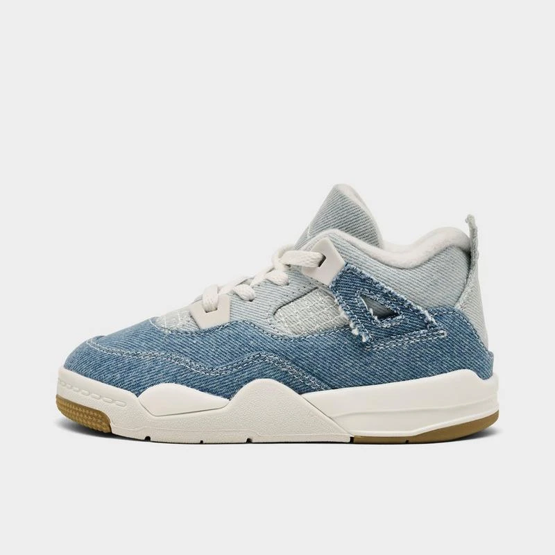 Jordan Kids
 Toddler Air Jordan Retro 4 Textile Basketball Shoes