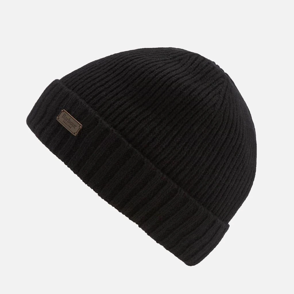 Barbour Heritage Barbour Heritage Men's Carlton Beanie Hat - Black 2