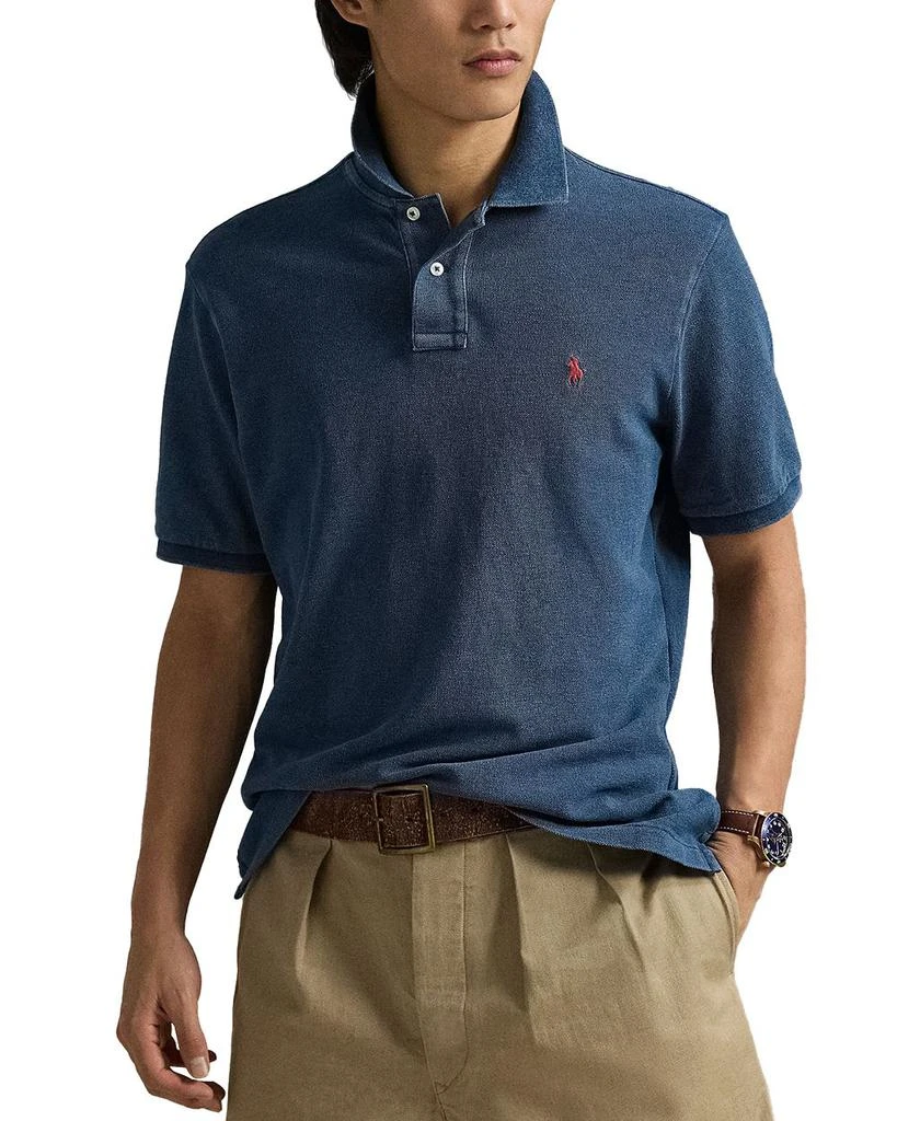 Ralph Lauren Classic Fit Indigo Mesh Polo Shirt 1