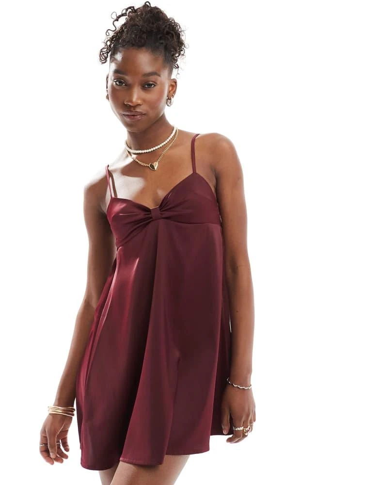 motel burgundy dress Codami Dress Burgundy main image 0