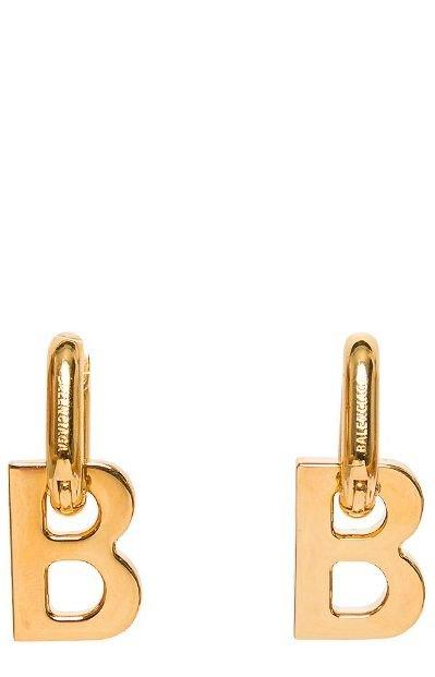 ピアス BALENCIAGA 'B Chain XS' earrings Balenciaga B Chain XS Earrings | Neiman Marcus