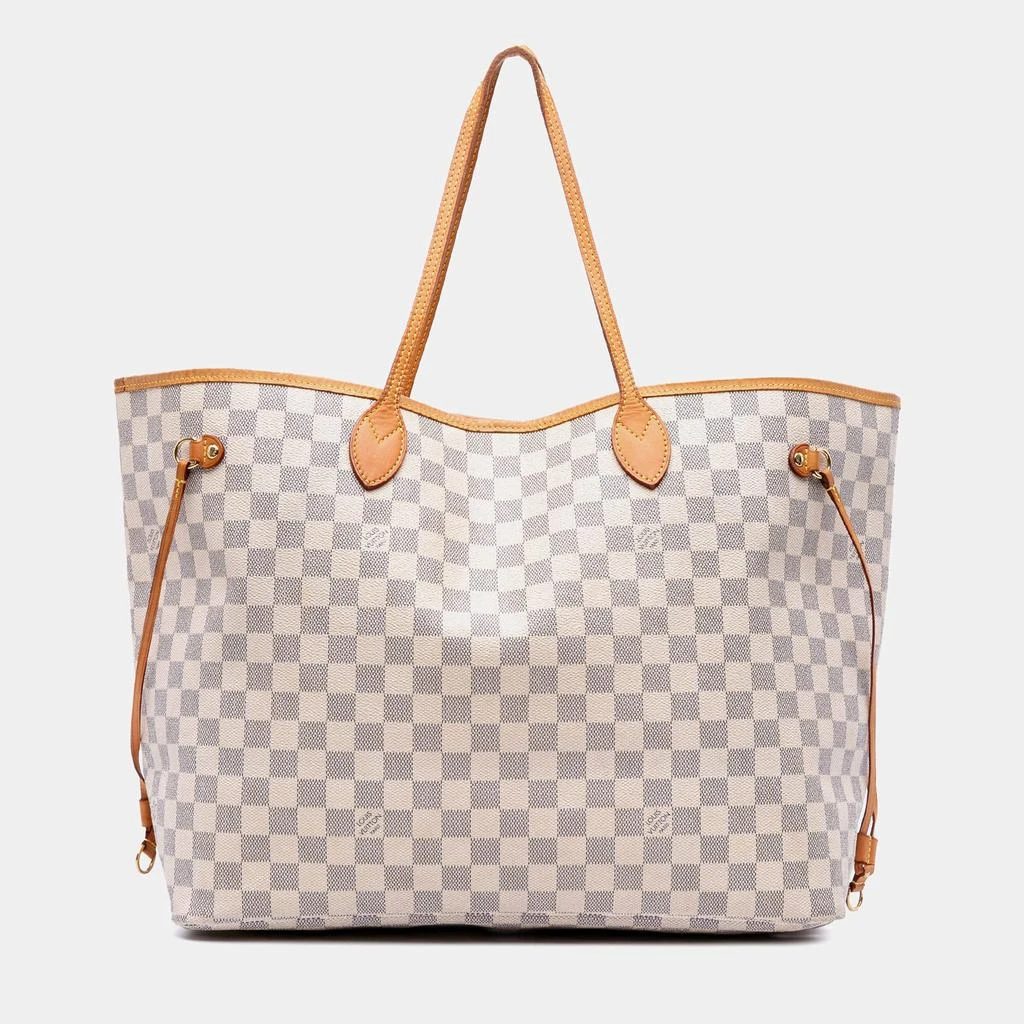 Louis Vuitton Louis Vuitton White Damier Azur Neverfull GM 1