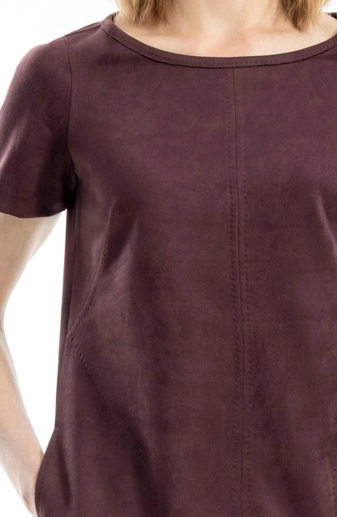 what shoes to wear with chocolate brown dress Shop The Linen Studio Shirred Halter Dress (Tuscan Ember)