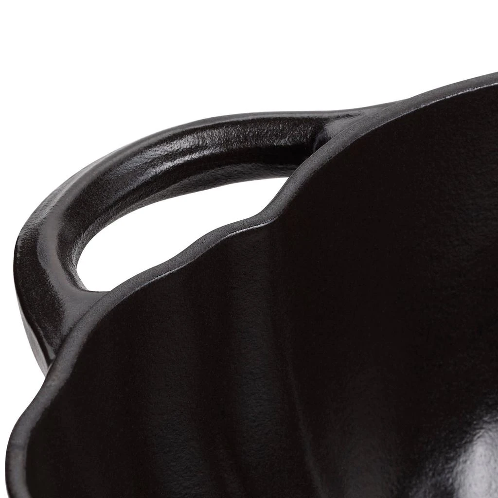 Staub STAUB Cast Iron 3.5-qt Pumpkin Cocotte with Stainless Steel Knob 5