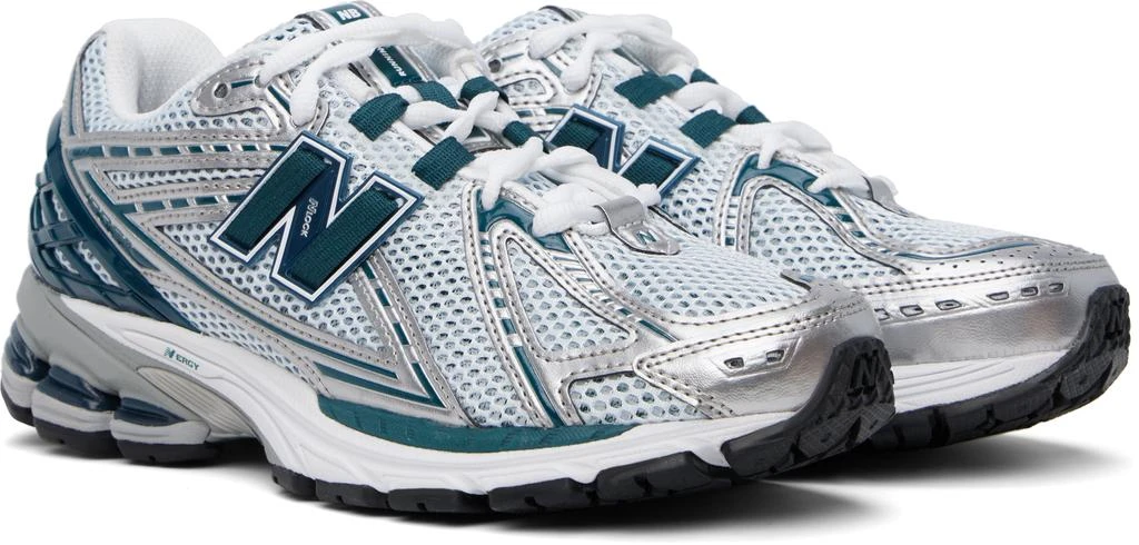 New Balance Green & Silver 1906R Sneakers 4