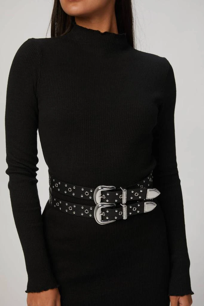 The Kooples DOUBLE WRAP BELT 3