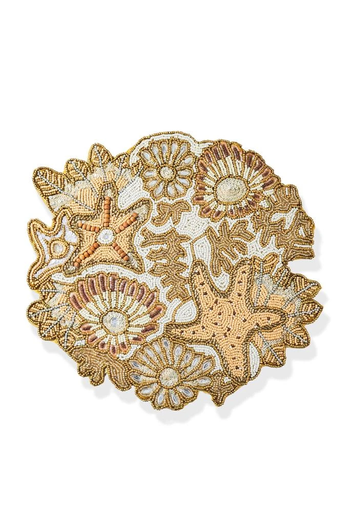 Tiramisu The "Coral Reef" Beaded Placemat