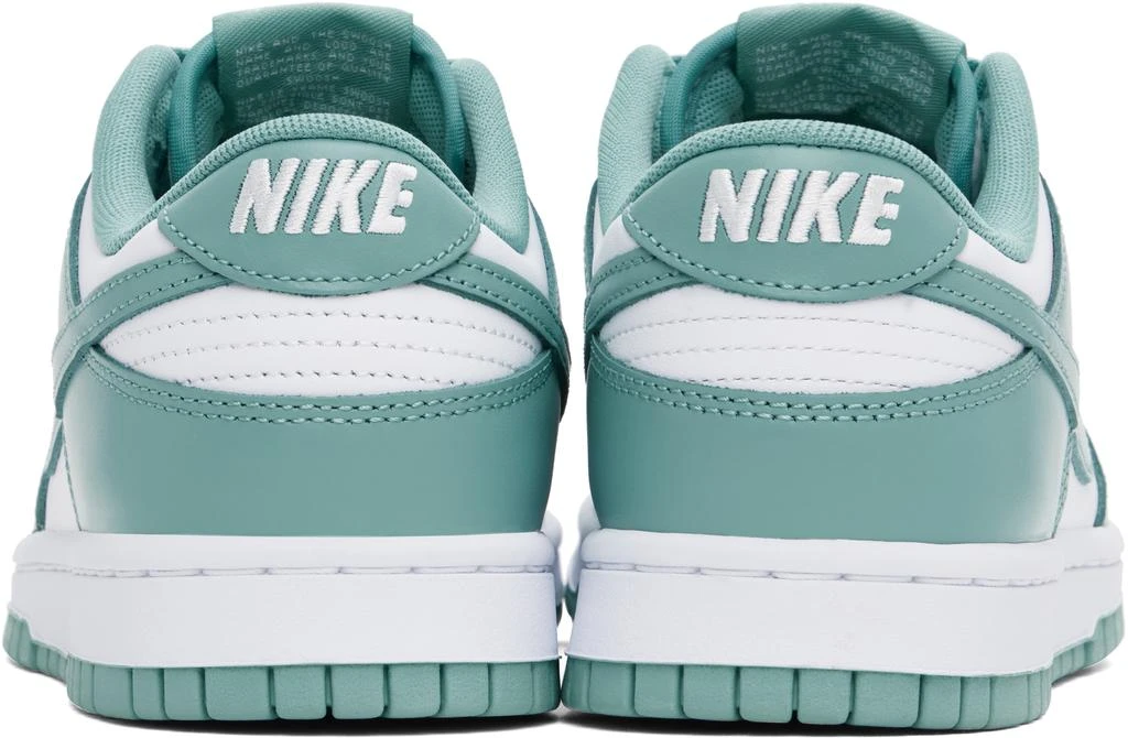 NIKE Blue & White Dunk Low Retro Sneakers 2