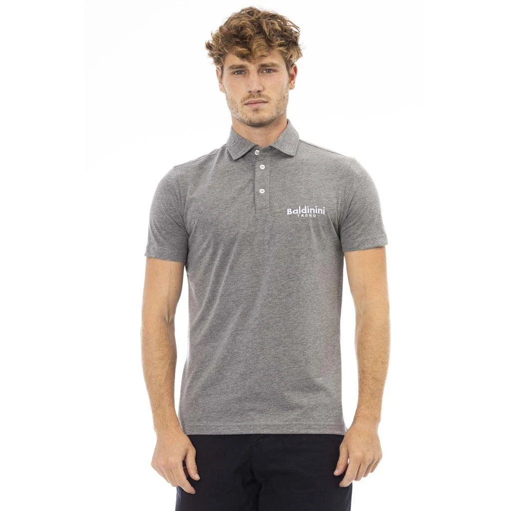Baldinini Trend Polo Grey Men 1