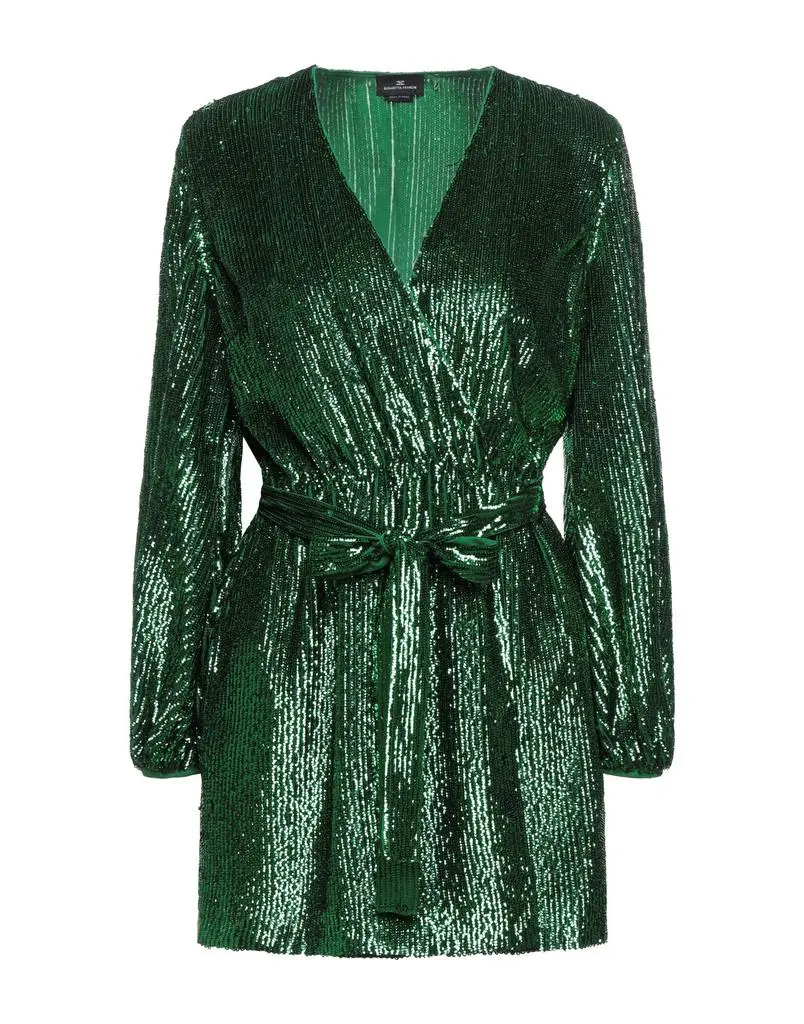 green club dresses for sale Lesley | Bottle Green Plunge-Neck Maxi Dress
