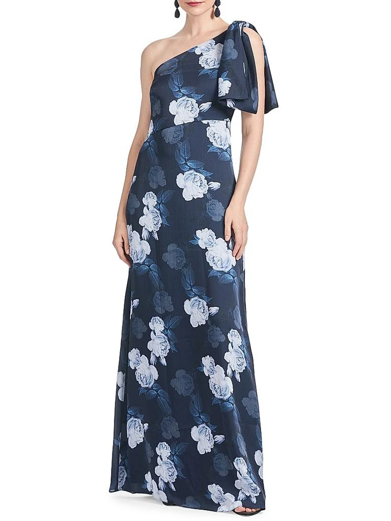 Sachin Babi Chelsea Floral Georgette Gown Dresses Skirts