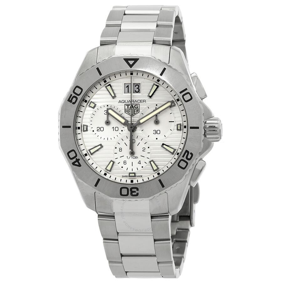 Tag Heuer Aquaracer Chronograph Quartz Grey Dial Men's Watch CBP1111.BA0627