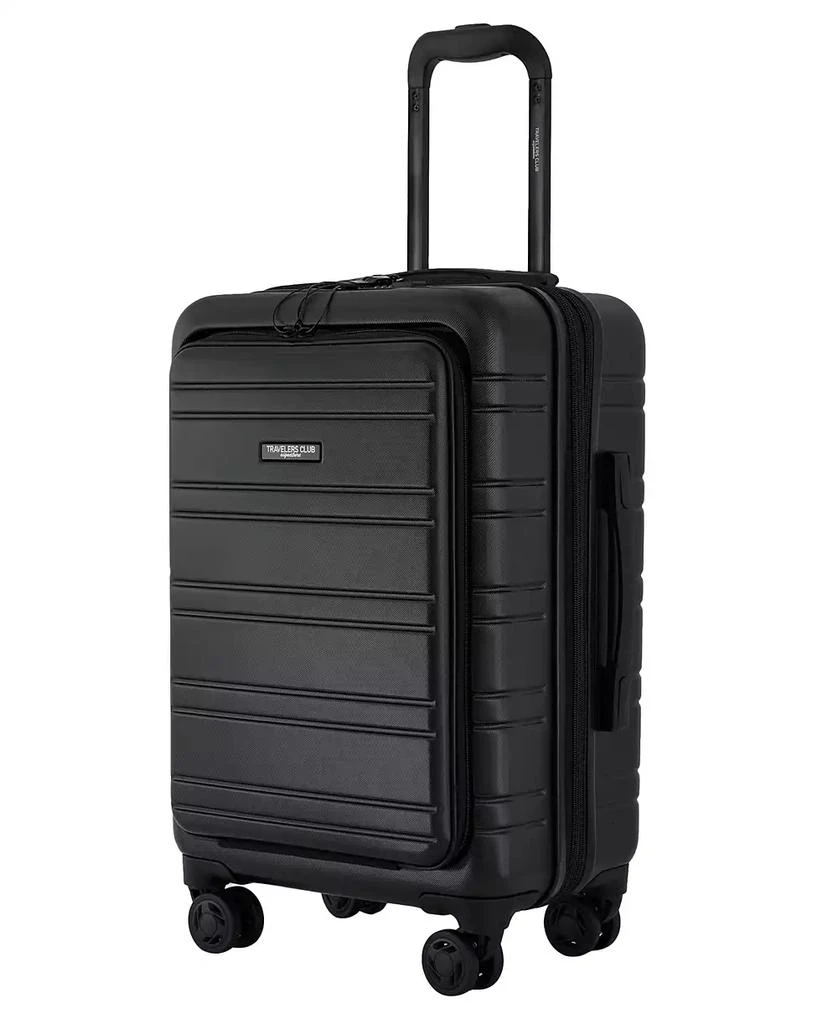 Travelers Club Discovery 2-Piece Expandable Rolling Carry-On Luggage Set 8