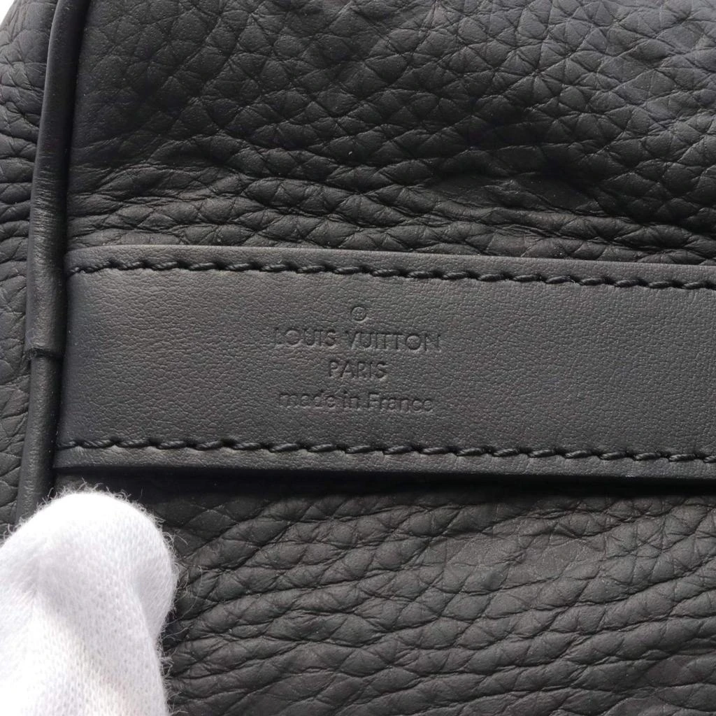 Louis Vuitton Louis Vuitton Keepall Bandouliere 25 Taurillon Monogram Noir Leather Black Handbag 4
