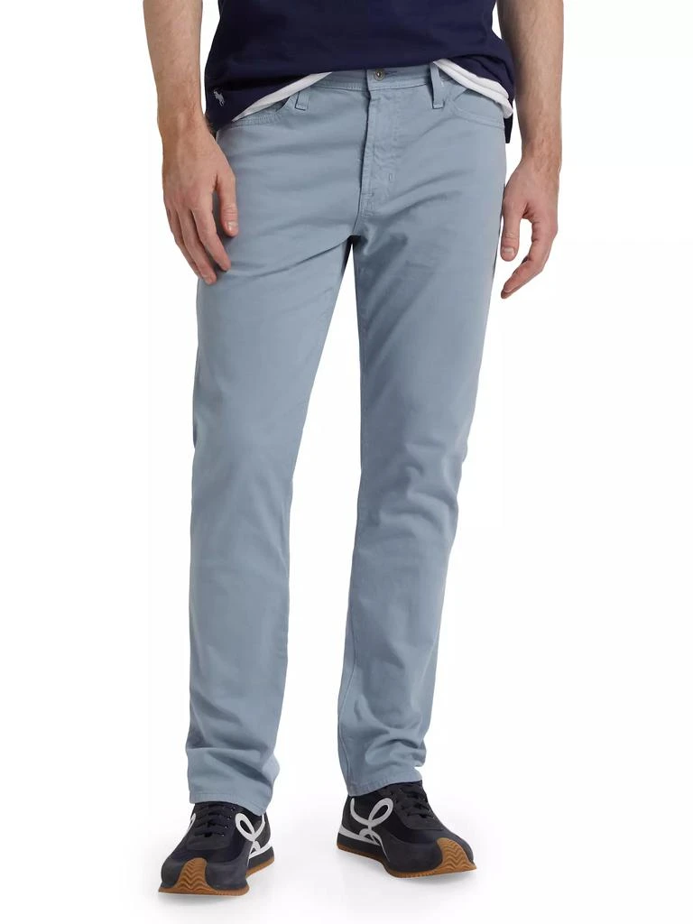 AG Jeans Everett Stretch Cotton Mid-Rise Straight-Leg Jeans 3