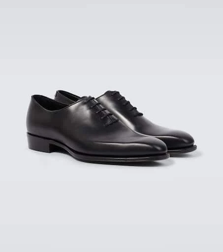 George Cleverley Merlin leather Oxford shoes 5