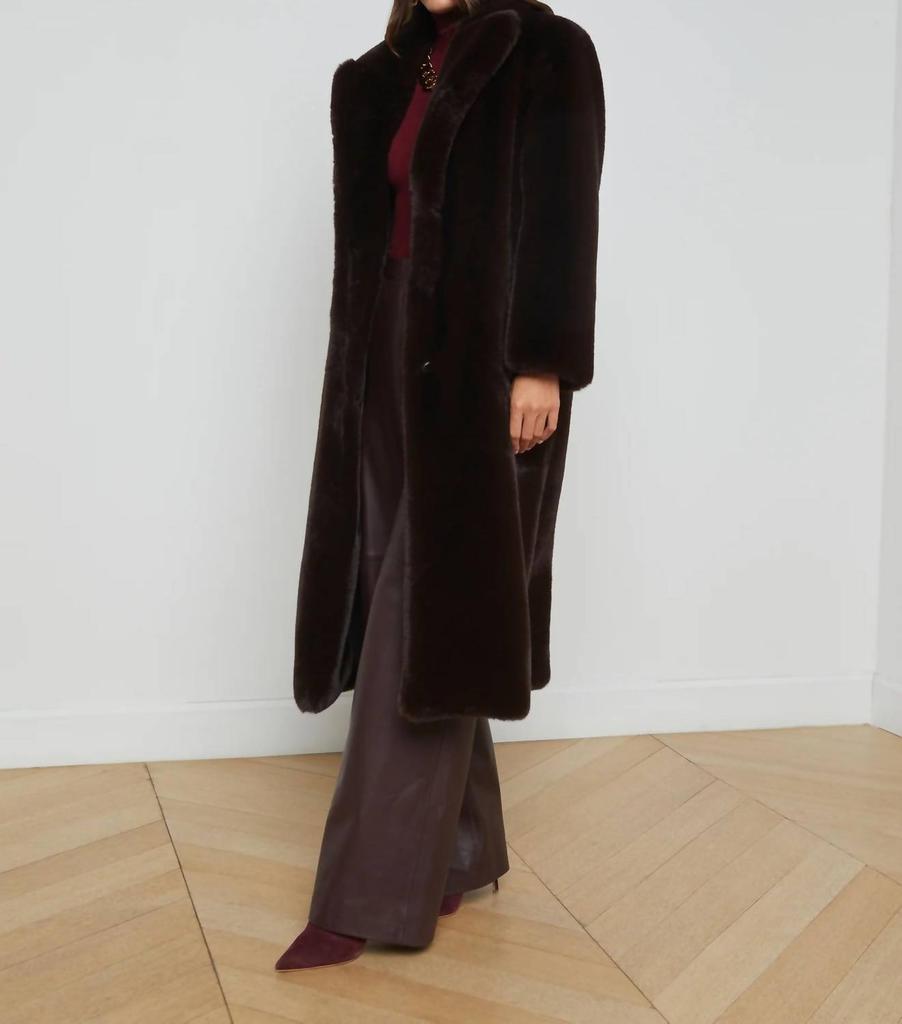 L'Agence L'Agence - Lizbeth Faux Fur Jacket