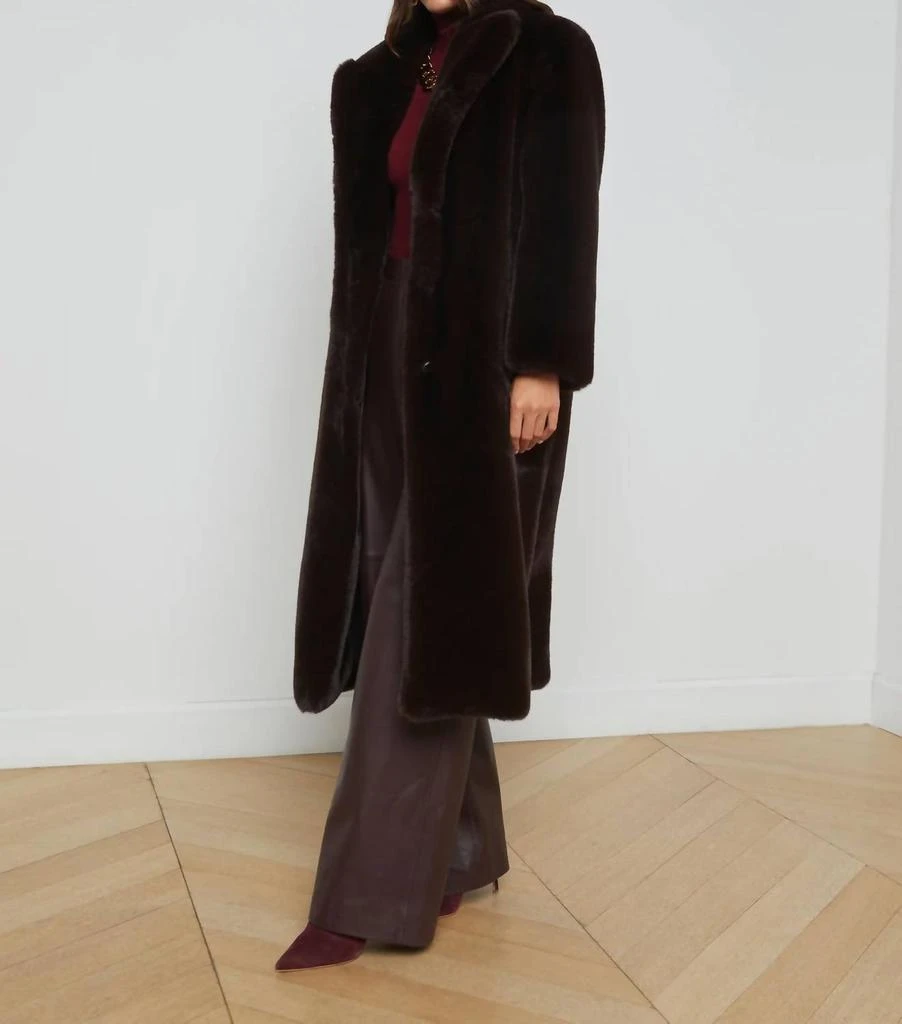 L'Agence L'Agence - Lizbeth Faux Fur Jacket 2