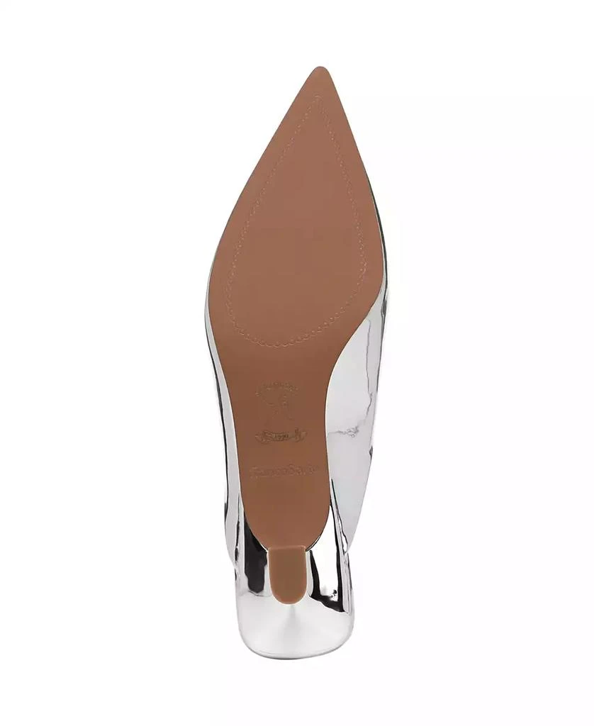 Franco Sarto Women's Jayda Pointed Toe Kitten Heel Mules 5
